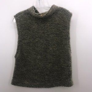 WOMENS BANDOLERA WOOL SLEEVELESS VEST